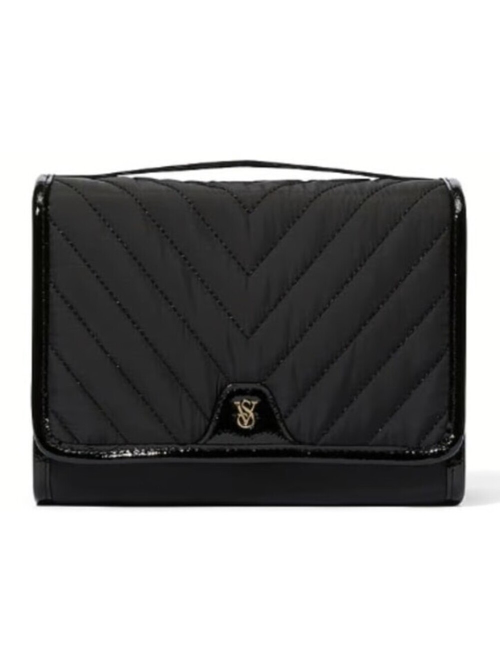 VICTORIA'S SECRET Packable Makeup Bag Toiletry Bag 7.9"L x 3.9"W x 5.9"H NEW